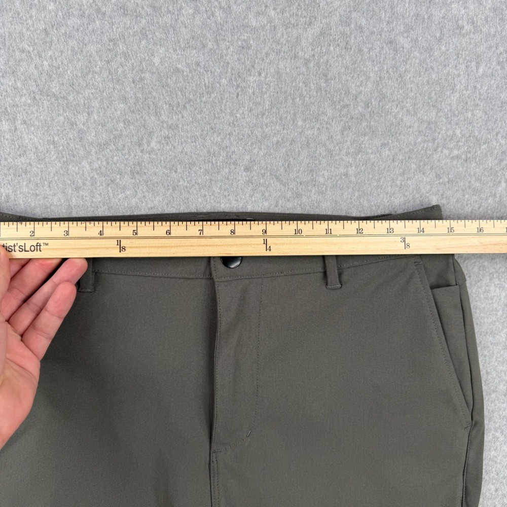 Cuts Clothing‎ Jogger Mens Medium Olive Green AO Performance Stretch Golf Pants - Picture 9 of 13